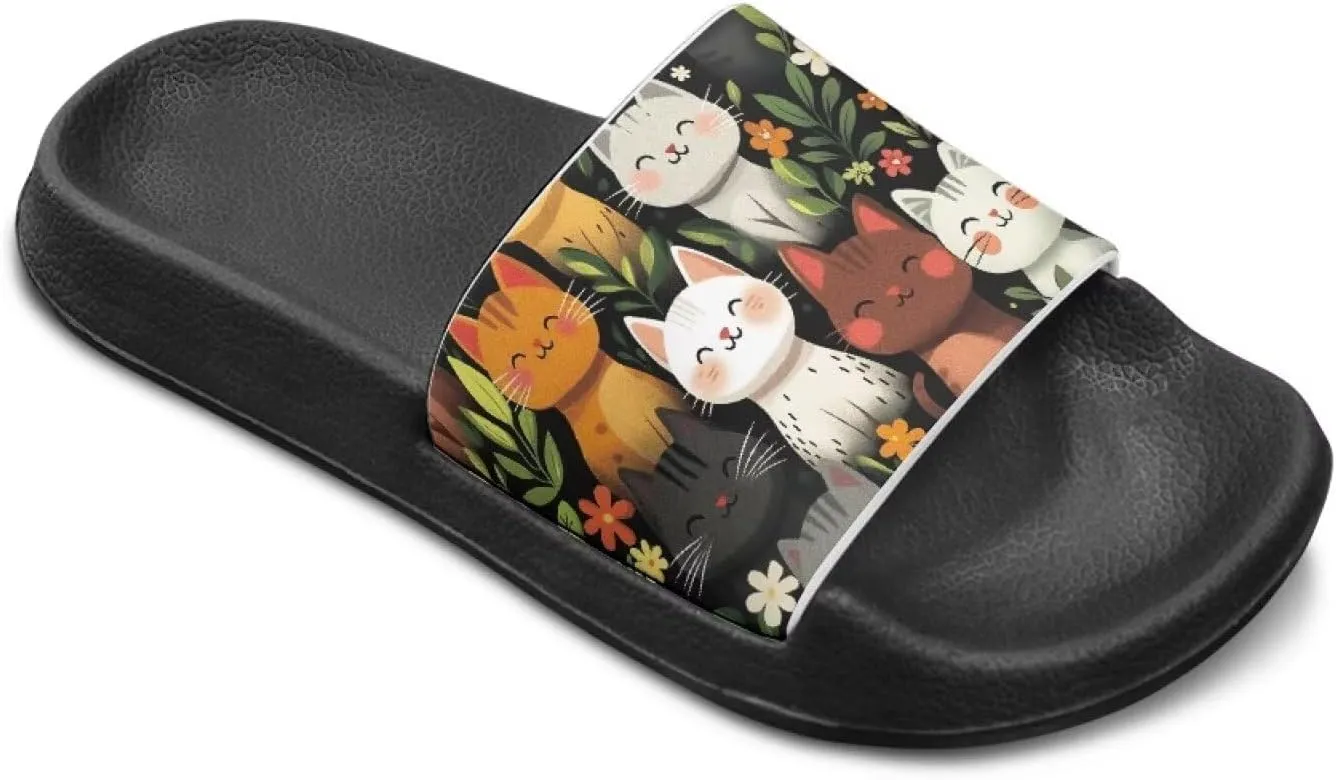 Kids Slides Slippers Waterproof Sandals for Girls & Boys Shower Shoes