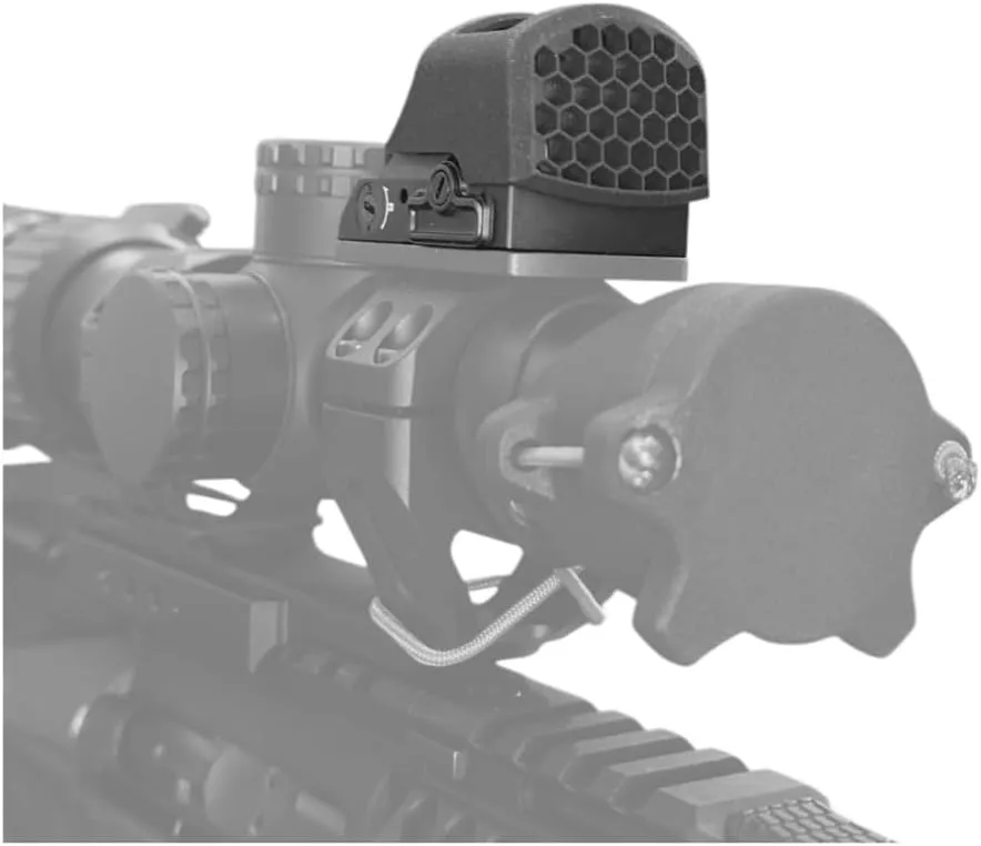 Killflash Compatible for Holosun 507C / 407C | Red Dot Lens Cap | Hex Cover ARD Anti-Relective Device Optic