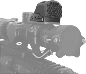 Killflash Compatible for Holosun 507C / 407C | Red Dot Lens Cap | Hex Cover ARD Anti-Relective Device Optic