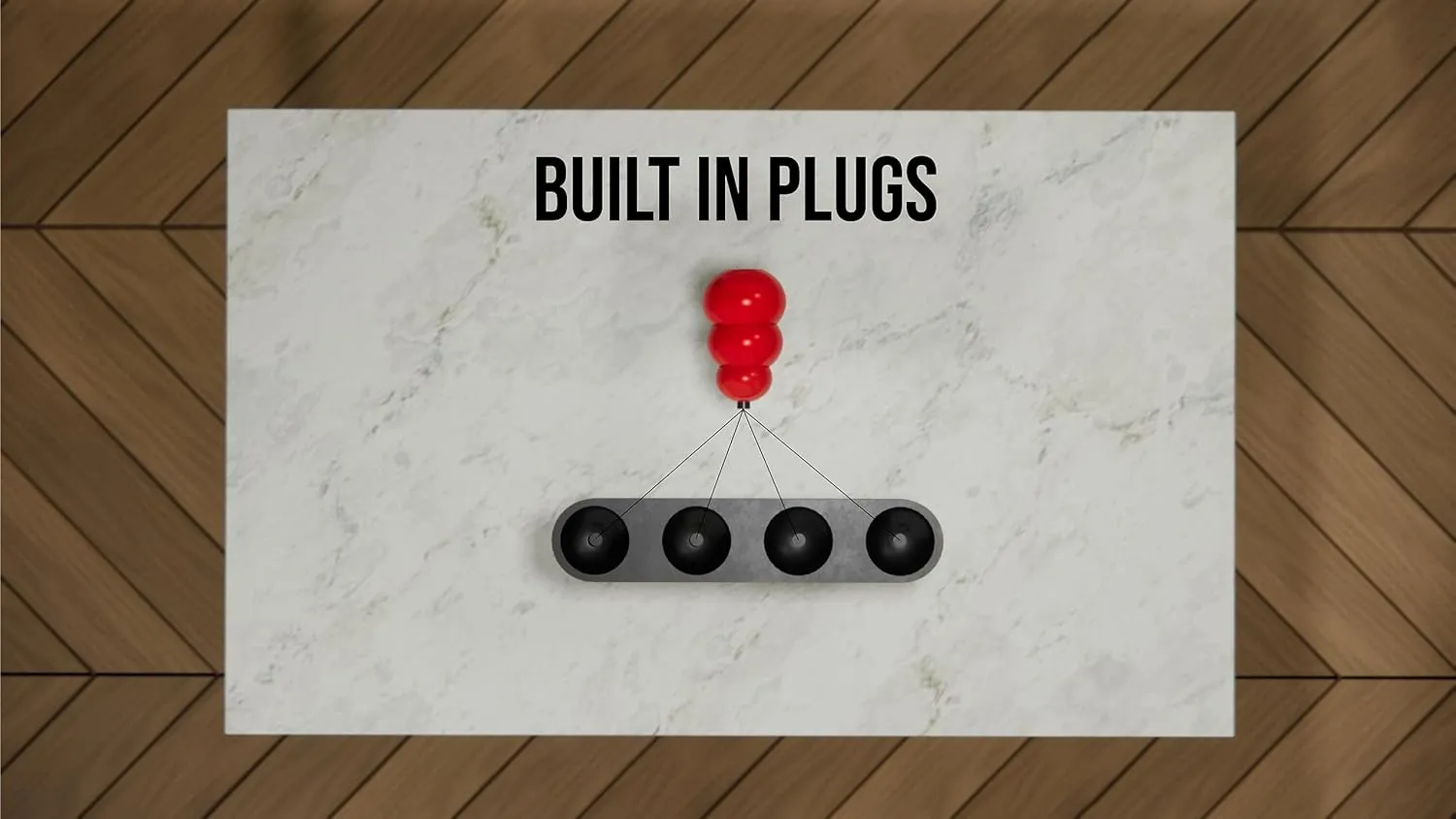 Kong Freezer Holder with Built in Plugs Kong Stand Dog Enrichment (Large)
