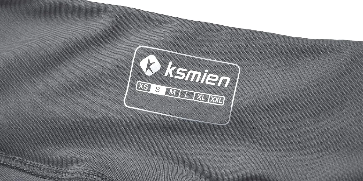 Ksmien Women's 2 in 1 Running Shorts - Lightweight Athletic Workout Gym Yoga Shorts Liner with Phone Pockets