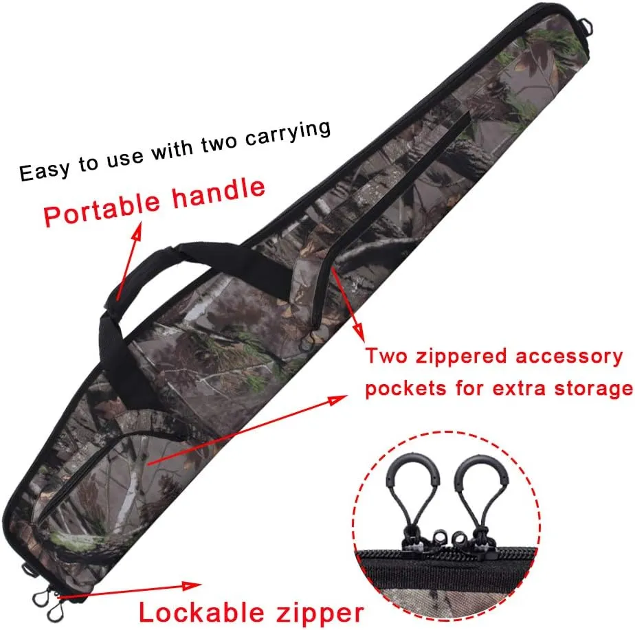 Kylebooker Soft Scoped Rifle Cases Tactical Shotgun Gun Bag