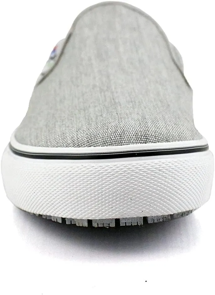 Laforst Mens Sunbrella Cotton Upper Nonslip Slip On Flat Shoes Grey