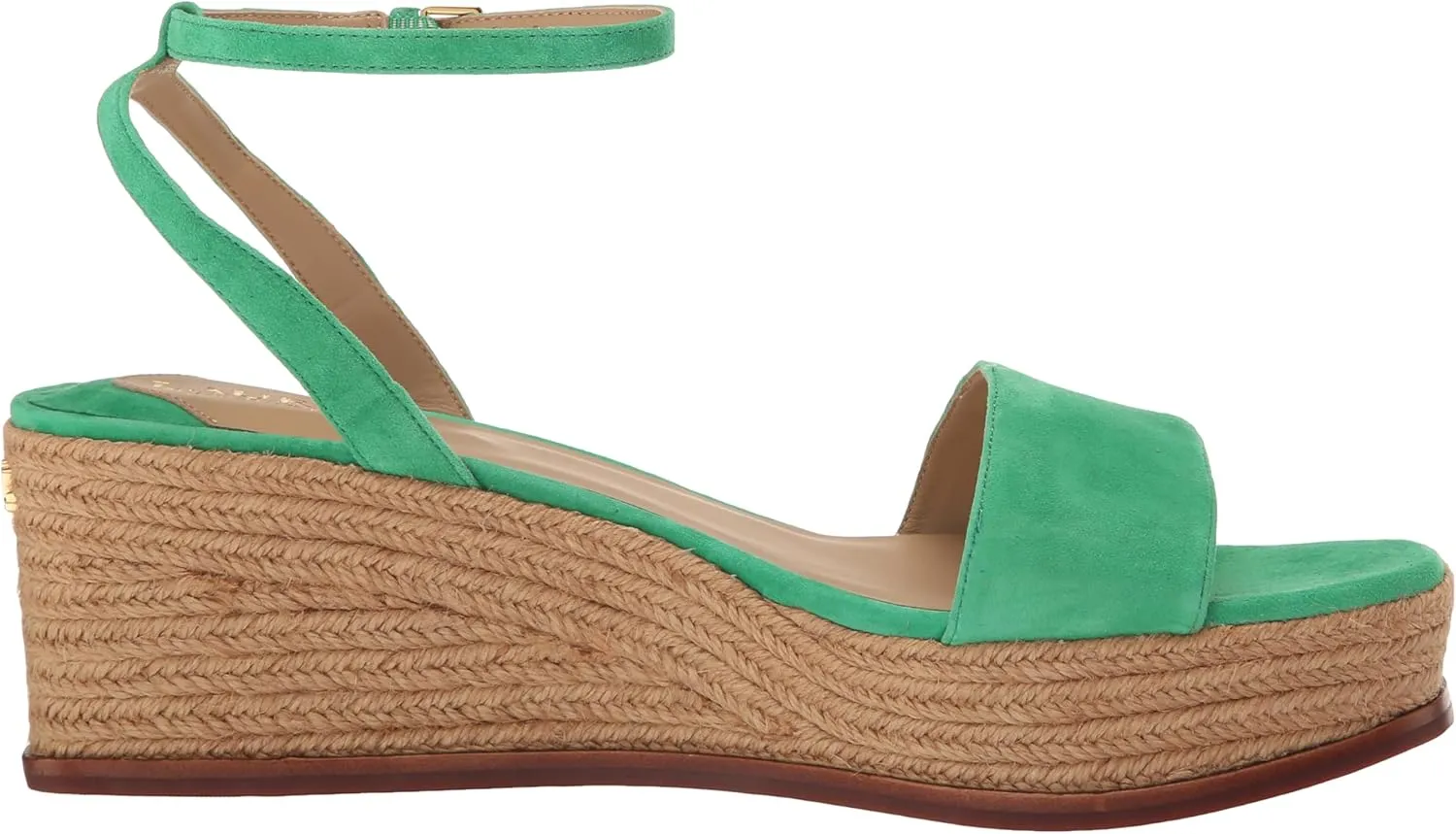 Lauren Ralph Lauren Women's Leona Suede Espadrille Wedge Sandal