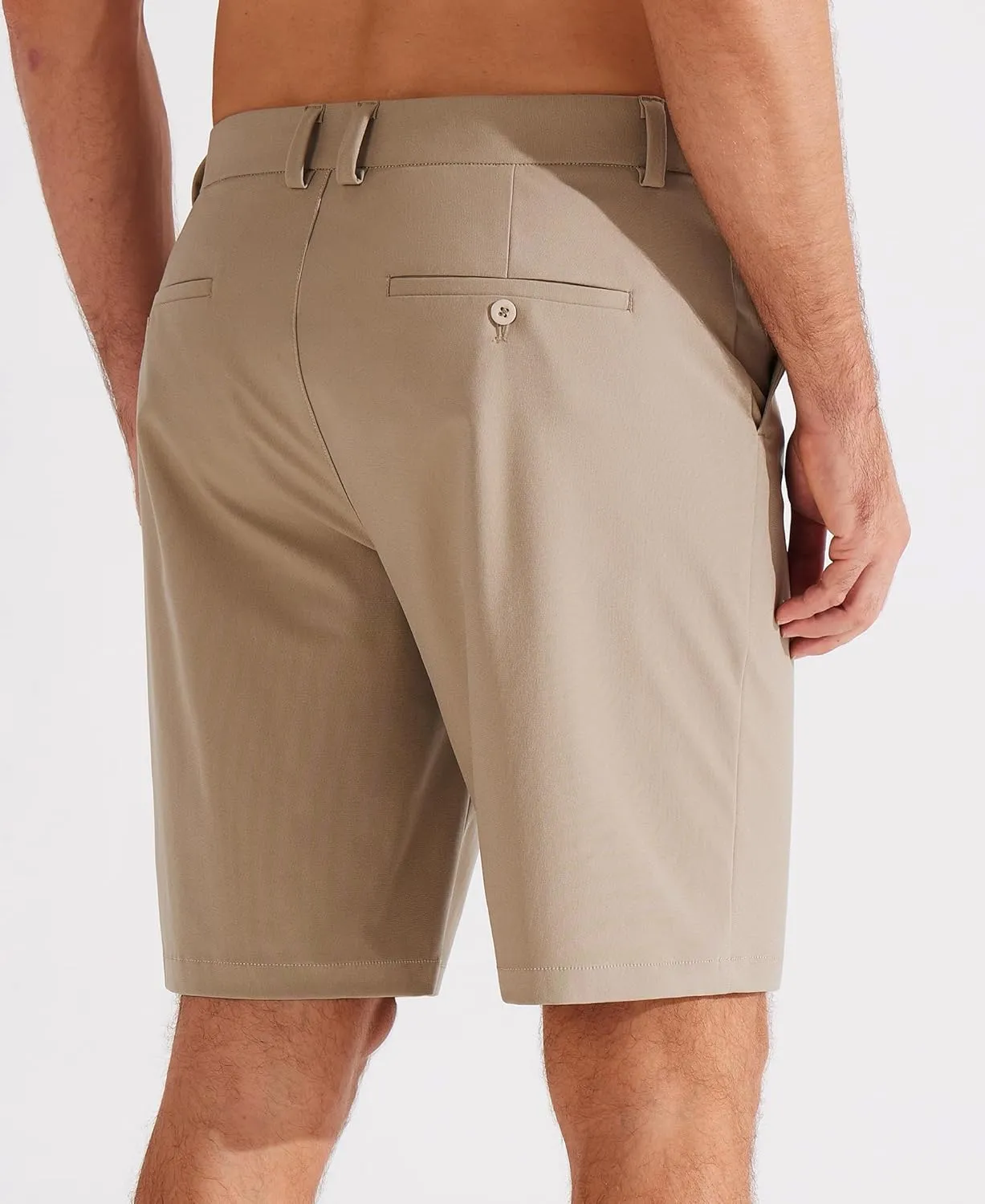 Libin Golf Shorts Men Dress Shorts Casual Work Flat Front Shorts 7" 9" Stretch Lightweight