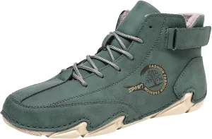 Lightweight Shoes Winter Pull On Outwear Fashionable Classic Short Boots PU Breathable Cool Boots