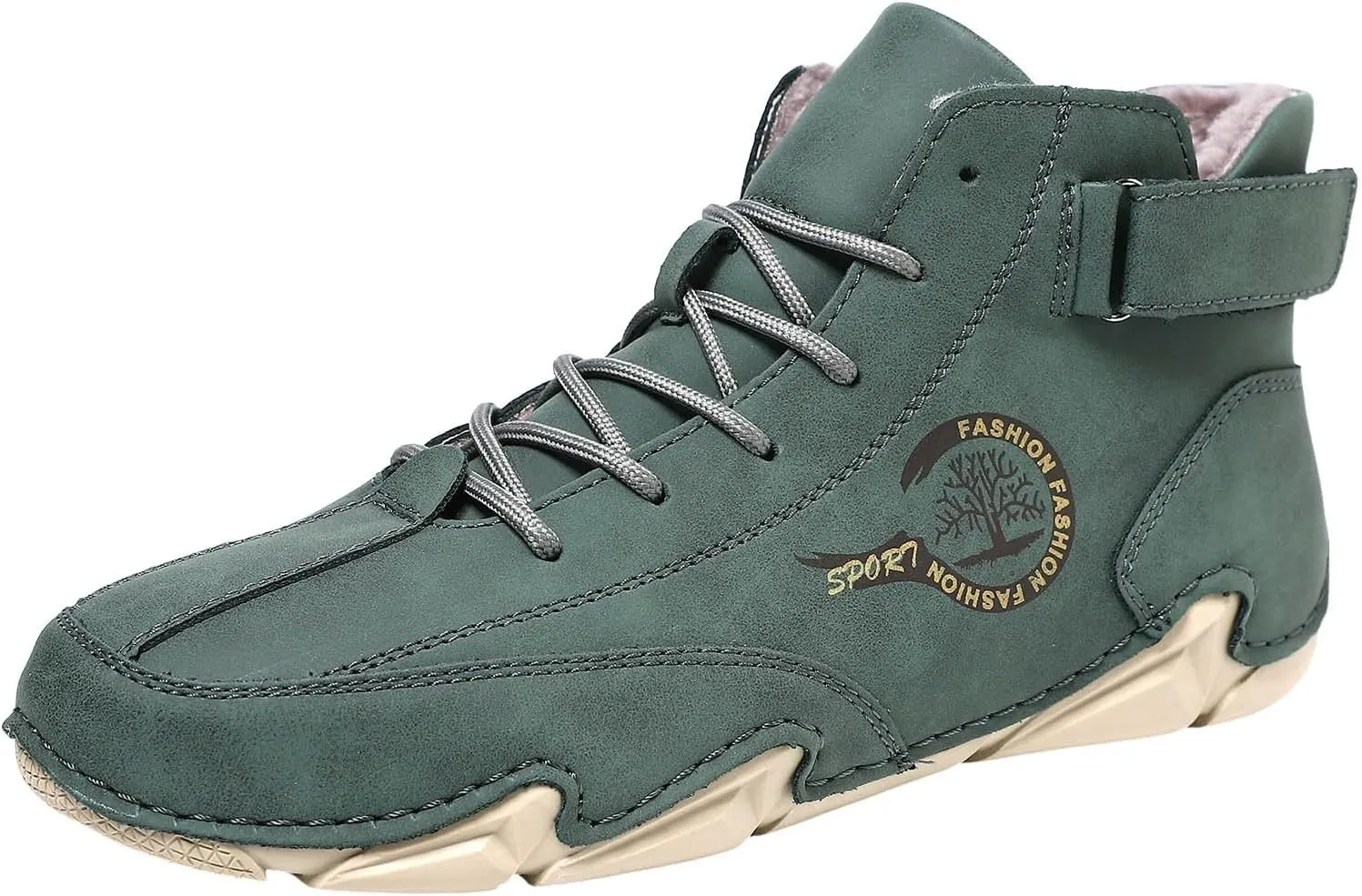 Lightweight Shoes Winter Pull On Outwear Fashionable Classic Short Boots PU Breathable Cool Boots