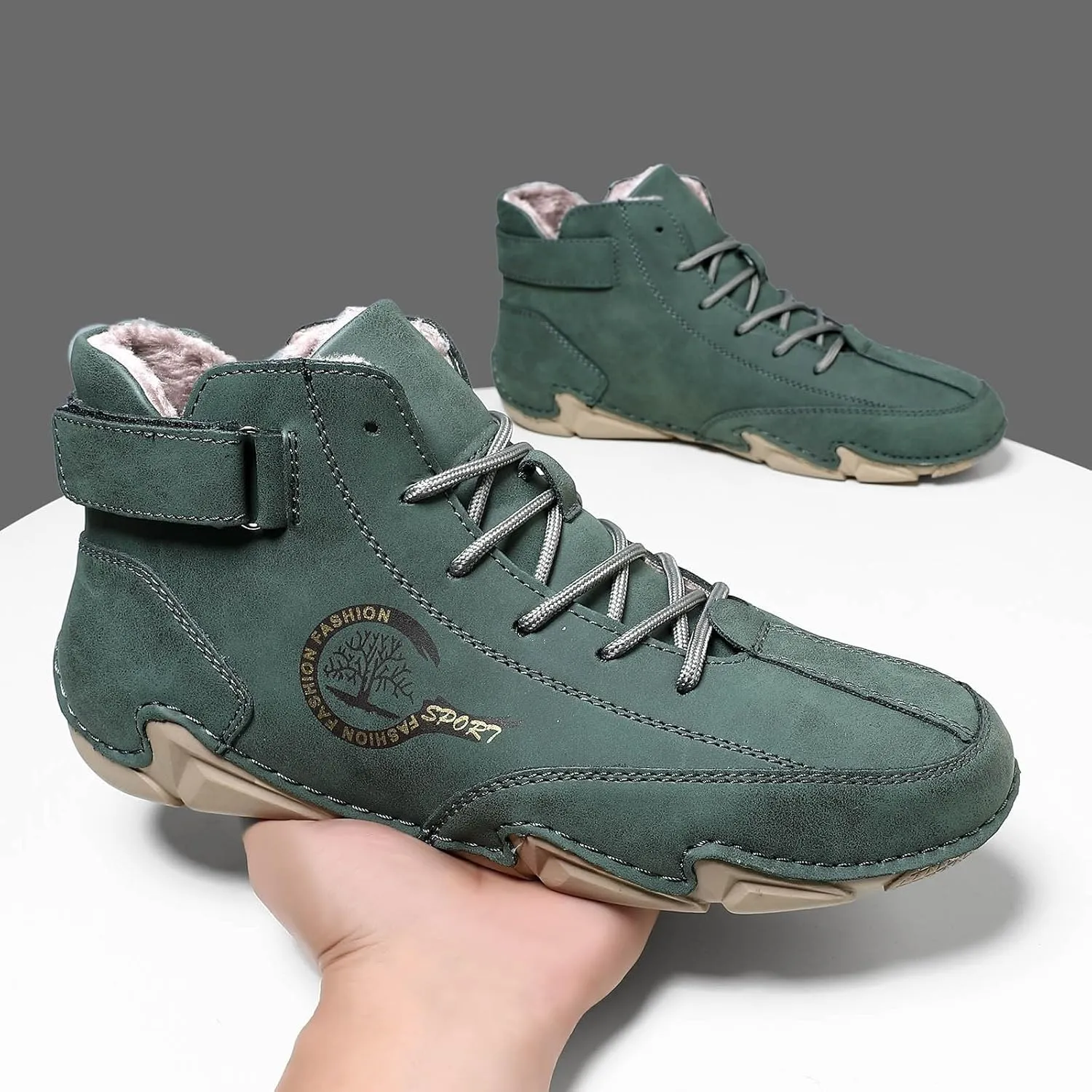 Lightweight Shoes Winter Pull On Outwear Fashionable Classic Short Boots PU Breathable Cool Boots