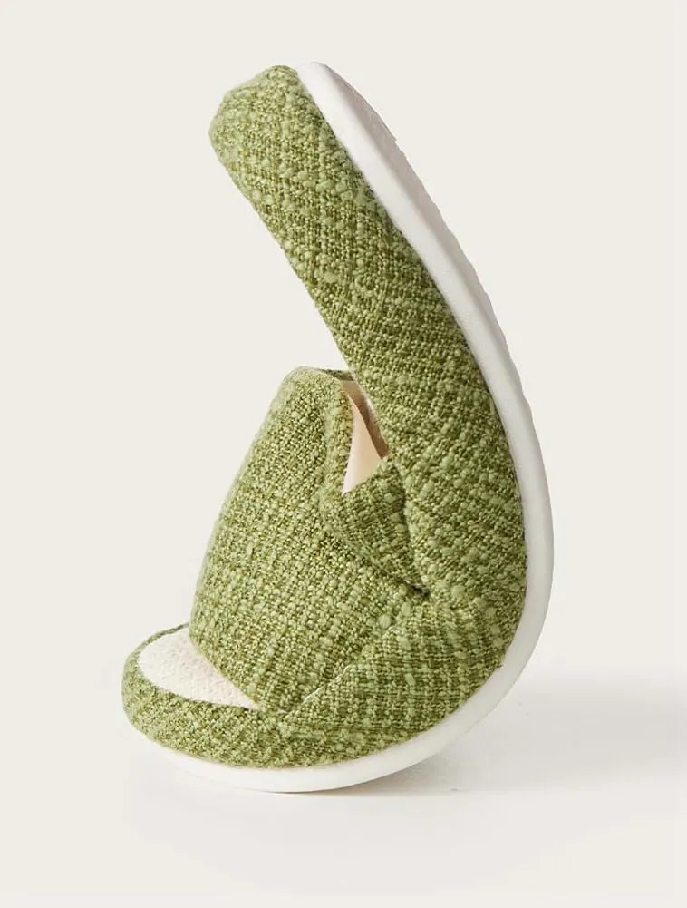 Linen Slippers for Women Men Spring Summer Shoes Indoor Outdoor Soft Slide Sandals Slip-on House Shoes Home Shoes 2025