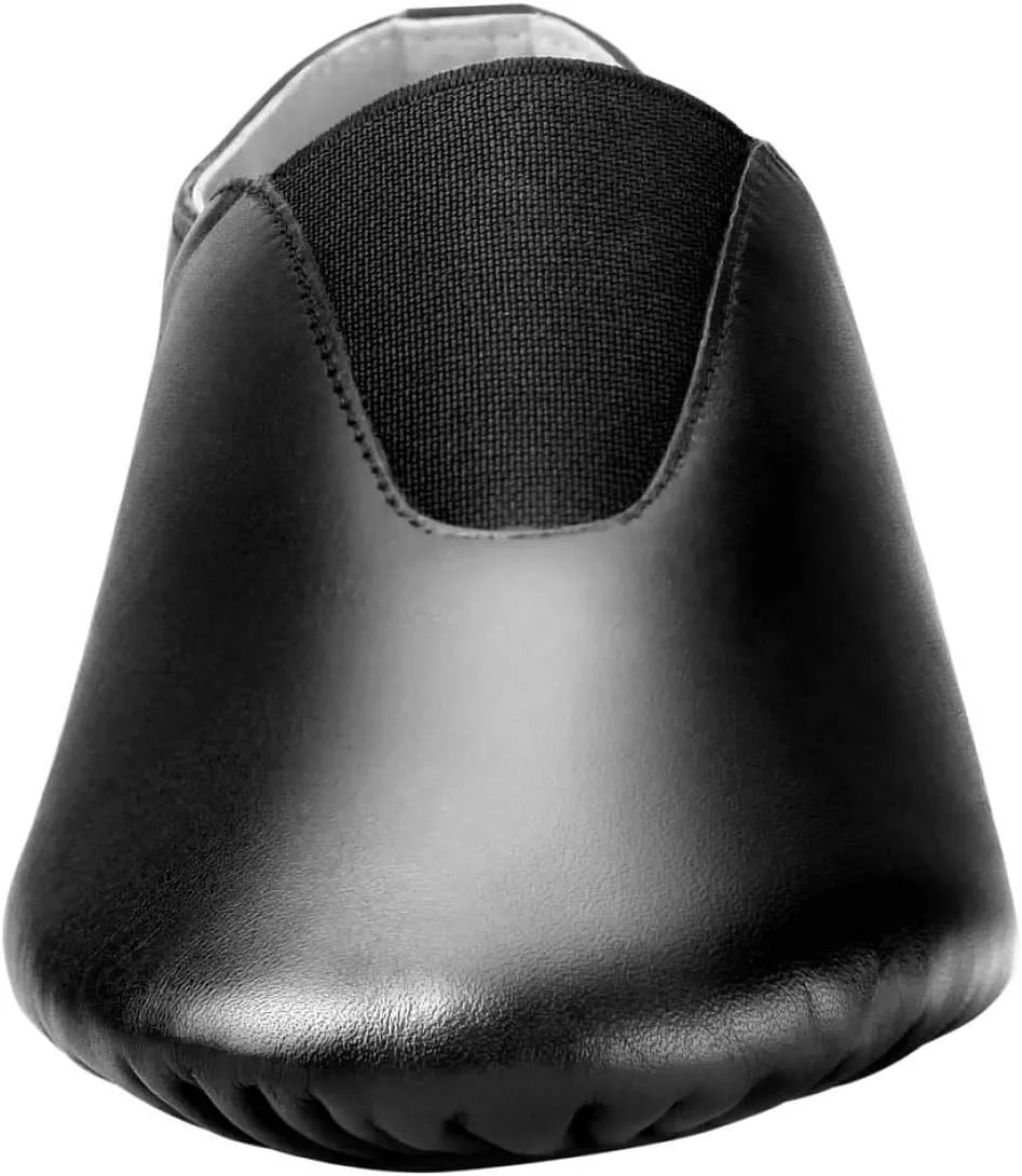 Linodes Leather Jazz Shoe Slip On (Toddler/Little Kid/Big Kid) with Elastic Top Piece