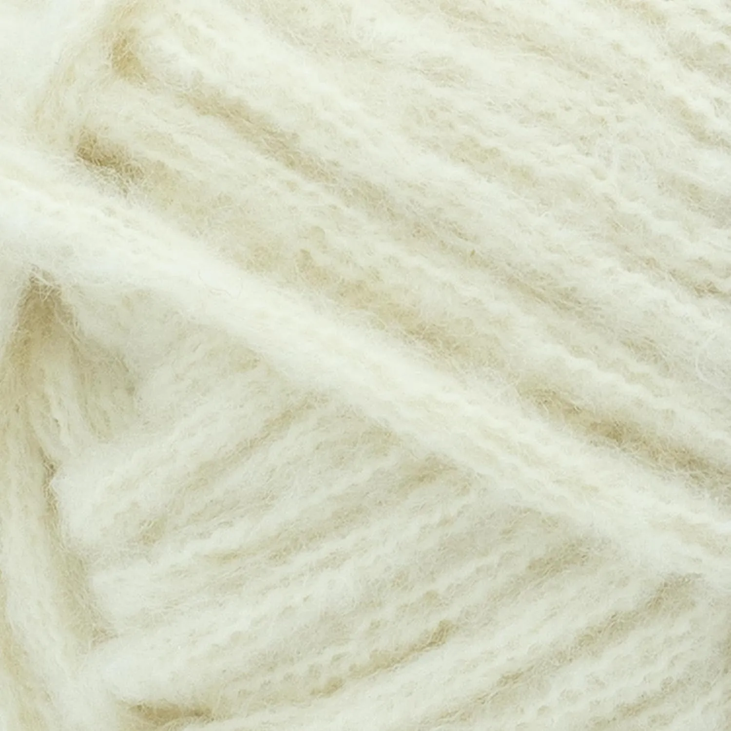 Lion Brand Yarn Feels Like Butta Thick & Quick Super Bulky Yarn for Knitting, 3 Pack, Antique White