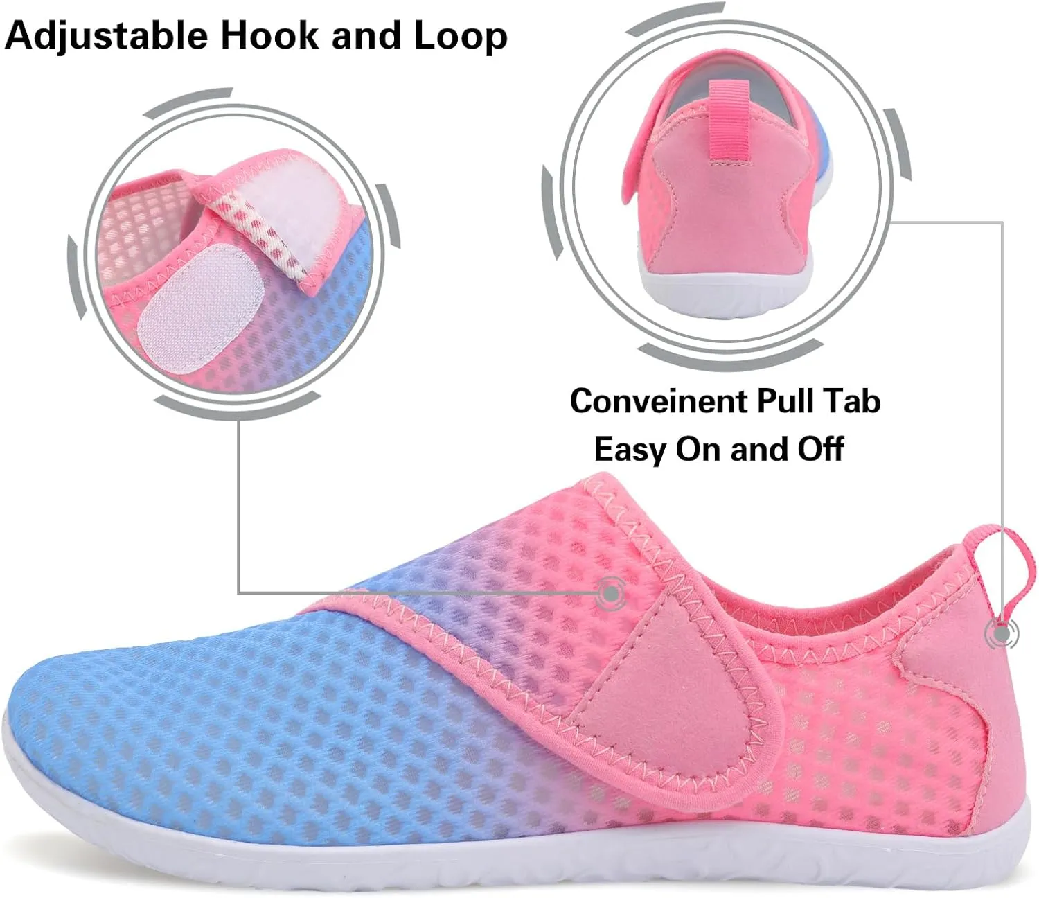 Lisdwde Women Men Water Shoes Quick Dry Breathable Aqua Sock Shoe for Summer Pool Swimming Beach Diving Walking