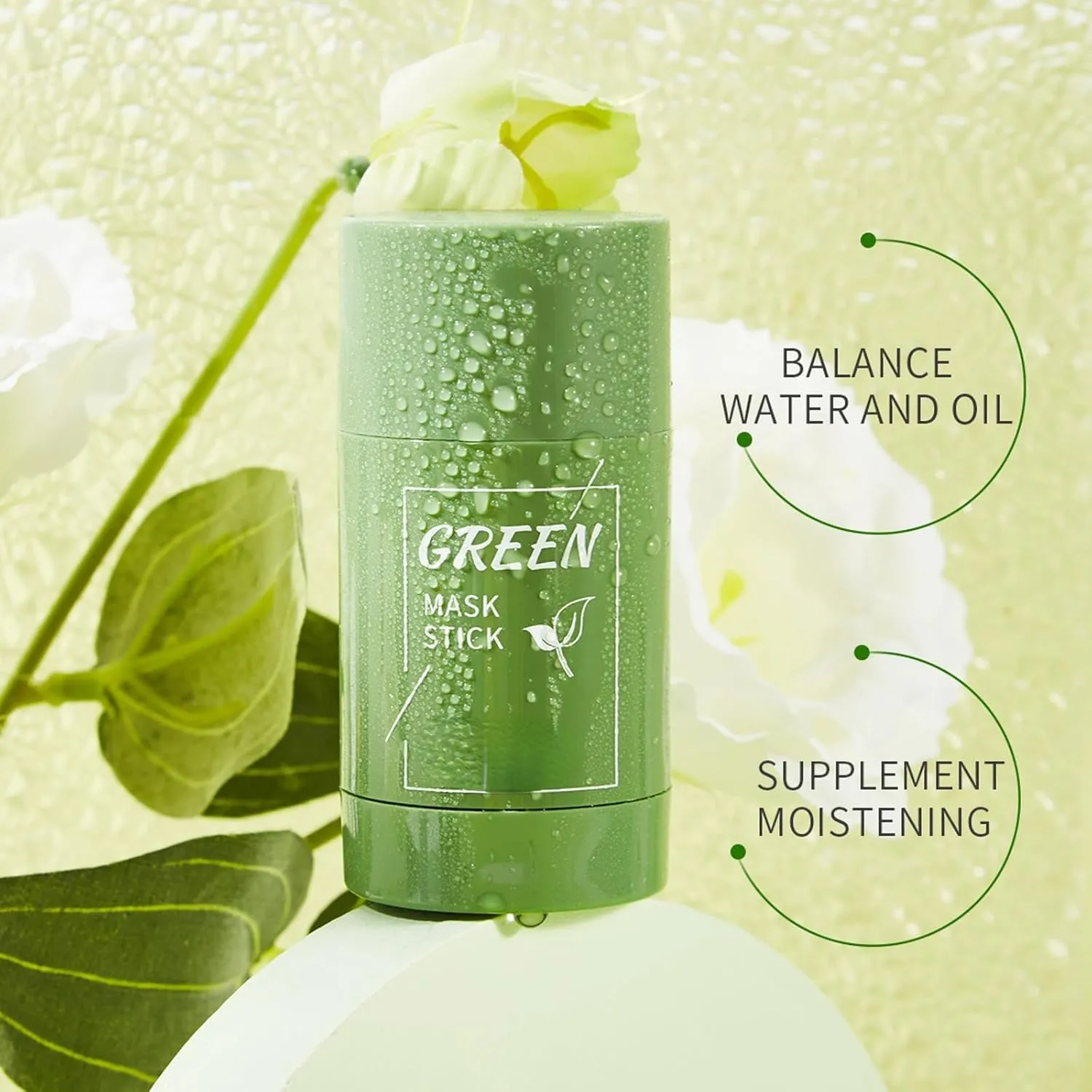 Lukcr Green Tea Deep Cleanse Mask, Lukcr Green Tea Mask, Deep Cleanse Plant Cleaning Paste (Green Tea 2 pcs)