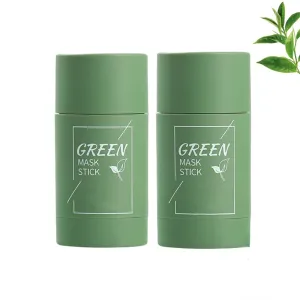 Lukcr Green Tea Deep Cleanse Mask, Lukcr Green Tea Mask, Deep Cleanse Plant Cleaning Paste (Green Tea 2 pcs)