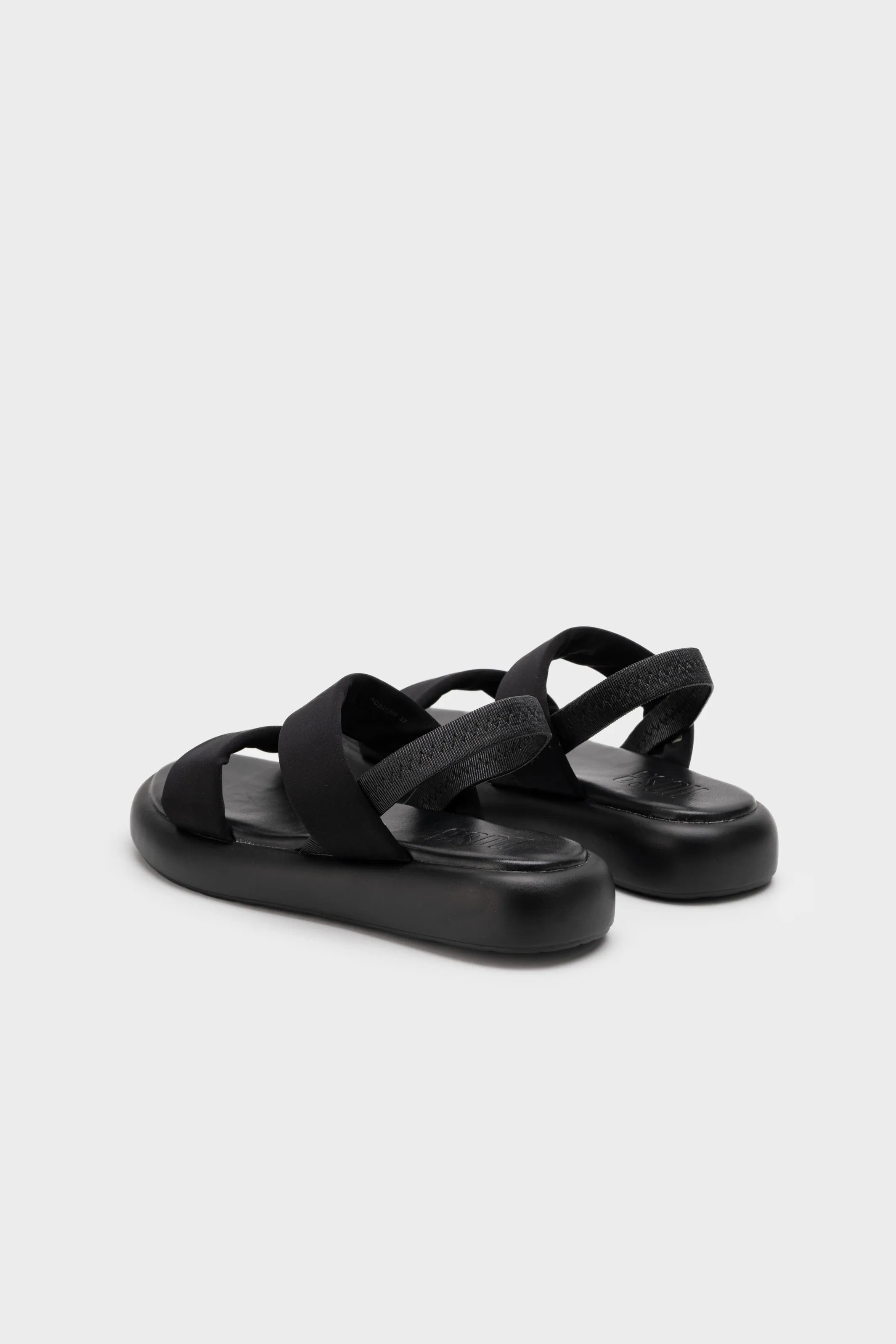 LYCRA PADDED STRAPPY FLATFORM SANDAL