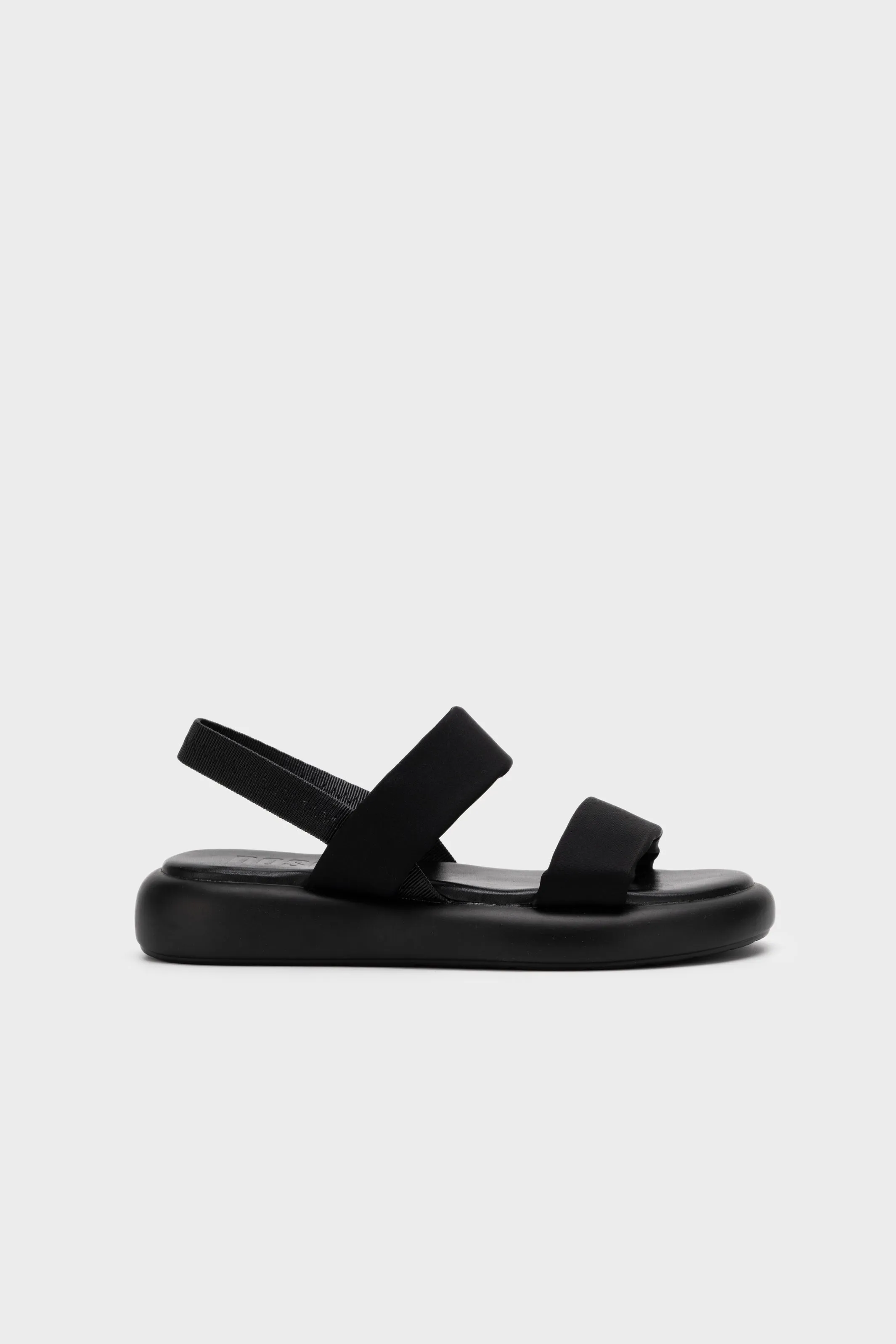 LYCRA PADDED STRAPPY FLATFORM SANDAL