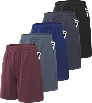 Mans Athletic Gym Shorts - Quick Dry Lightweight Training Shorts