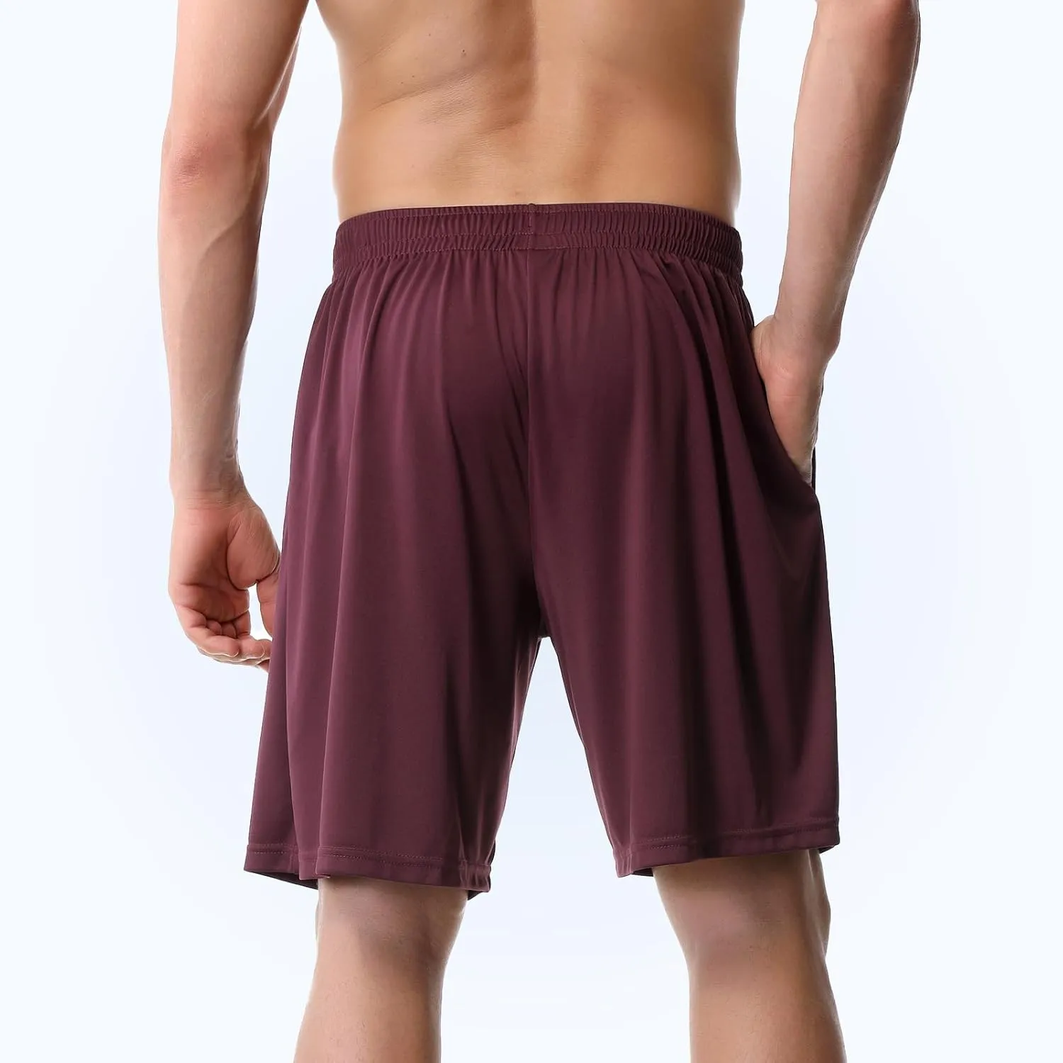 Mans Athletic Gym Shorts - Quick Dry Lightweight Training Shorts