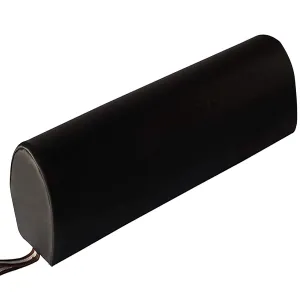 Master Massage Massage Bolster,Pillow Cushion, PU Upholstery, 100% Memory Foam, for Massage/Spa/Beauty/Tattoo/Back Pain Relief, (6" 3/4-round, Black)
