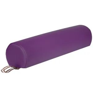Master Massage Massage Bolster,Pillow Cushion, PU Upholstery, 100% Memory Foam, for Massage/Spa/Beauty/Tattoo/Back Pain Relief, (6" 3/4-round, Purple)