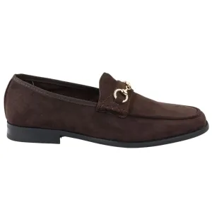 MEN'S LEATHER LINED SLIP ON SUEDE LOAFER SHOES