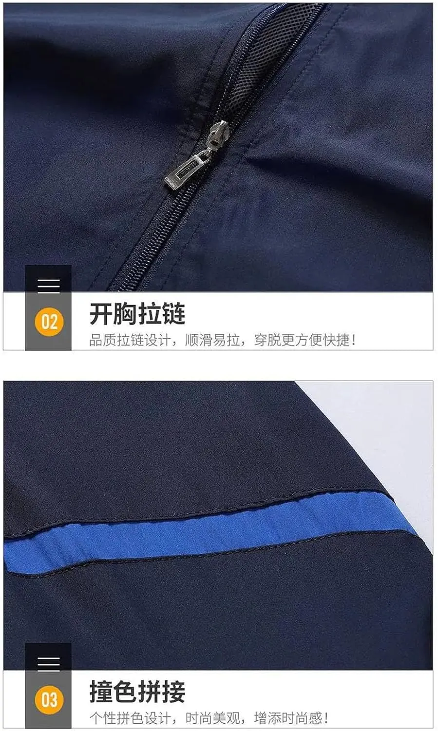 Men’s Outdoor Hiking Set Spring Summer Quick-Dry Windbreaker & Trail Cargo Pants