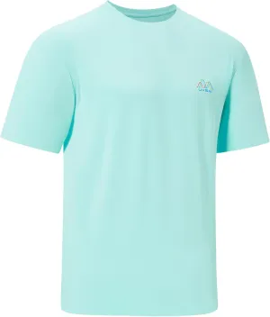 Men’s UPF 50  Short Sleeve Shirt Permanent UV Sun Protection Performance Hiking Fishing T-Shirts