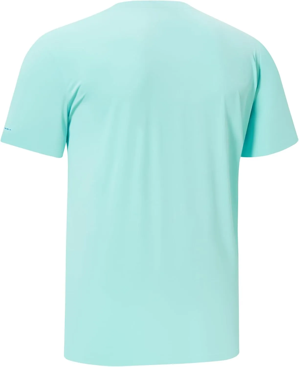 Men’s UPF 50  Short Sleeve Shirt Permanent UV Sun Protection Performance Hiking Fishing T-Shirts
