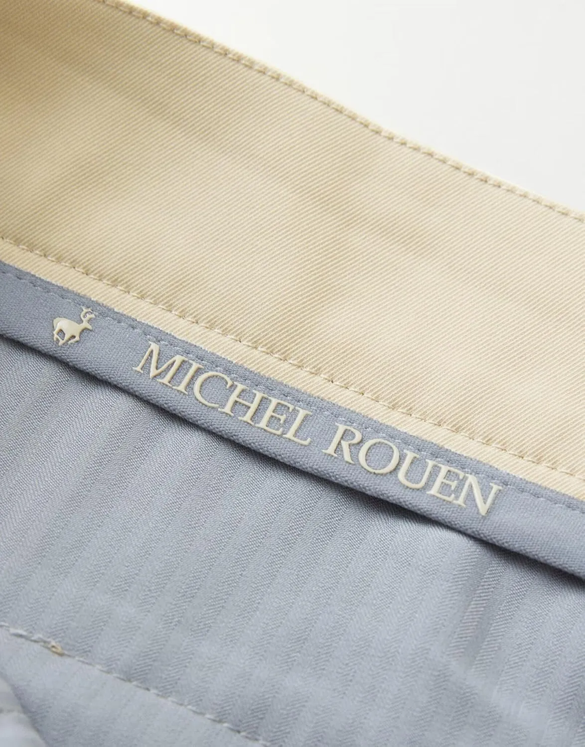 MICHEL ROUEN Golf Shorts Men 7" Solid 8 Pockets Lightweight Water-Resistant Flat Front Flex Stretch Casual Mens Dress Shorts
