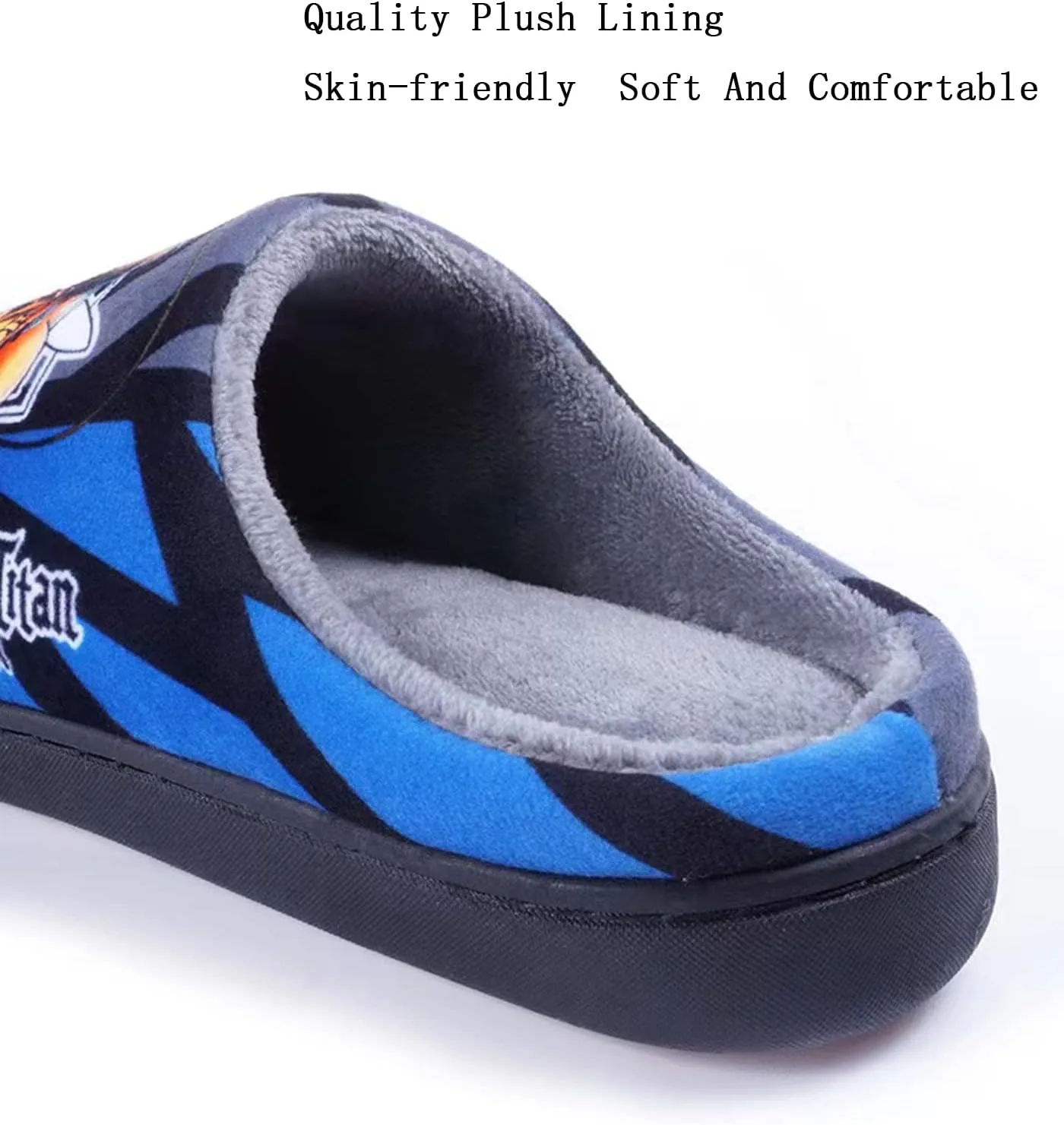 MOTOFUTURE Mens Womens Soft Warm House Non-slip Foam Slippers, Cosplay Japanese Anime House Slippers, Gifts for Adult Kids