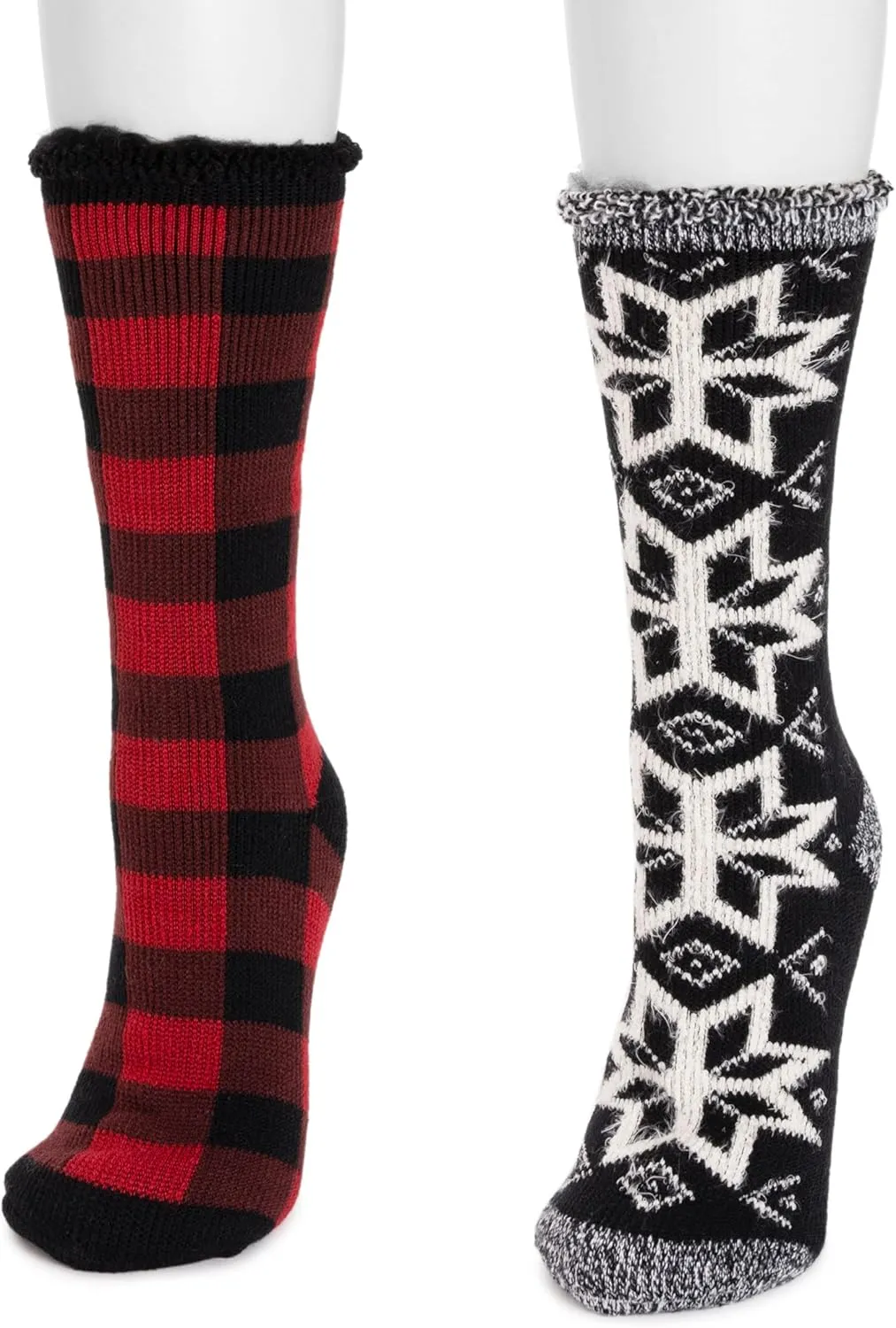 MUK LUKS Women's 2 Pair Pack Heat Retainer