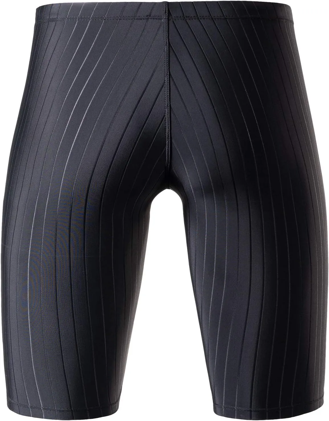 MY KILOMETRE Men's Swimsuit Jammer Solid Swim Jammers Endurance Long Racing Training Swimsuit