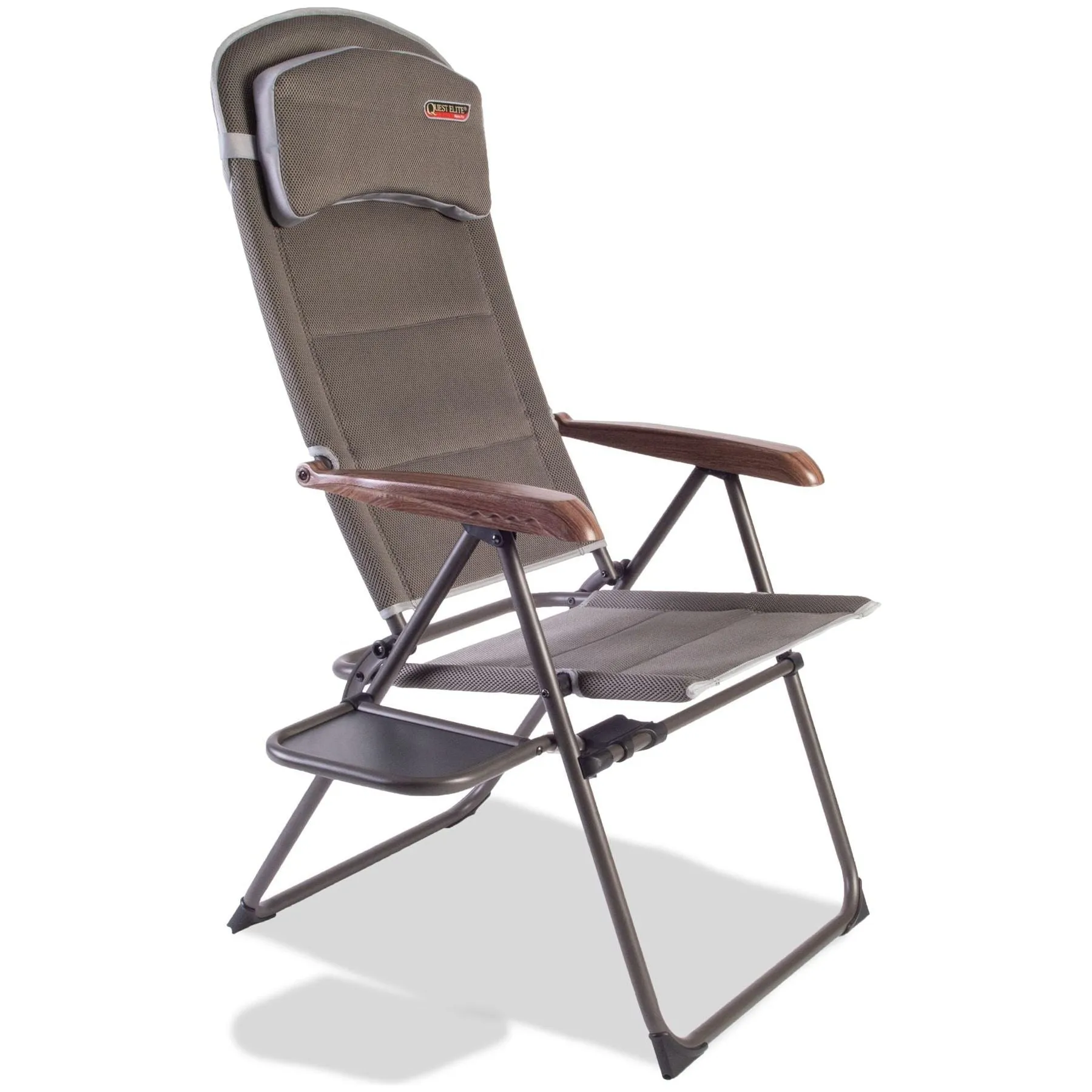 Naples Pro Recline Camping Chair with side table F1321