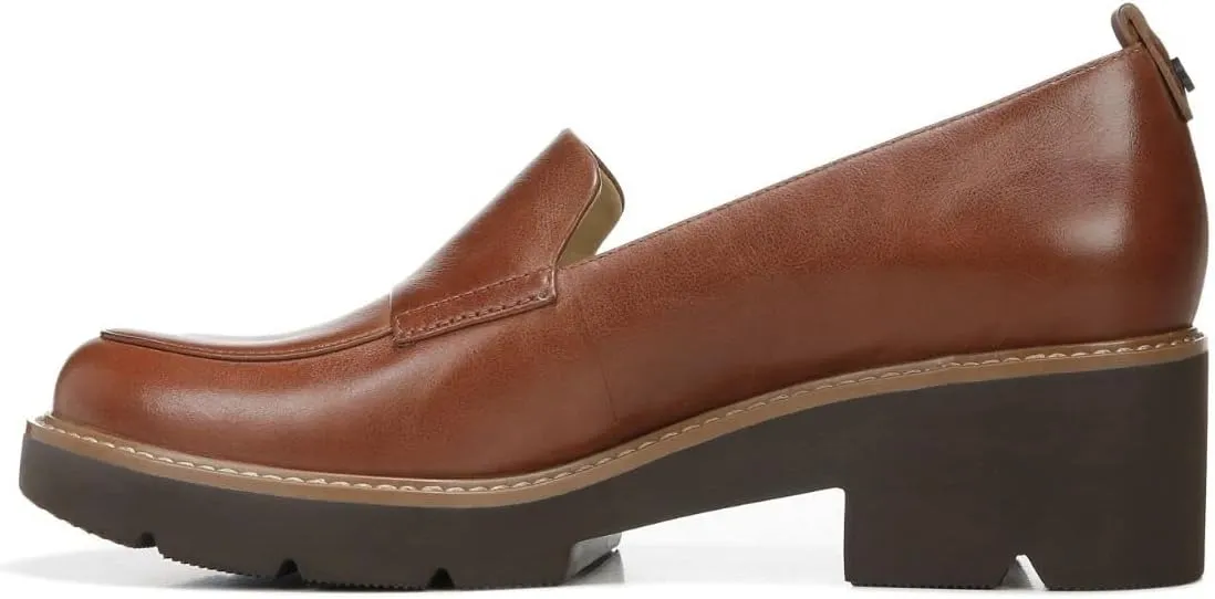 Naturalizer Women's Darry Slip-On Lightweight Lug Sole Heeled Loafer