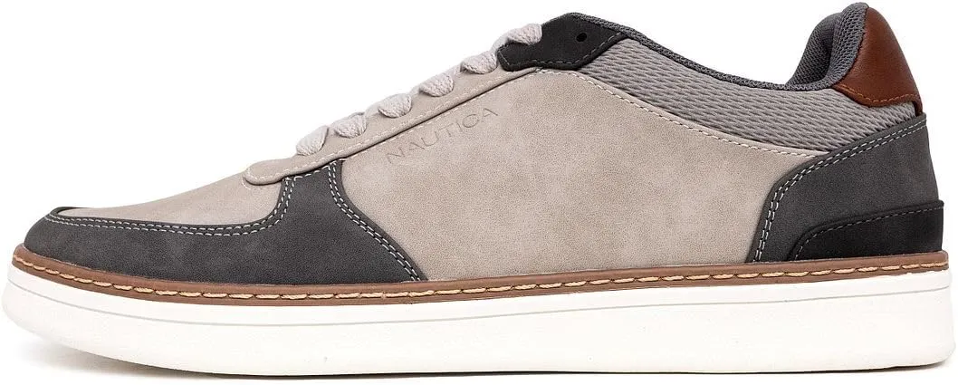 Nautica Men's Classic Lace-Up Low Top Fashion Sneaker Loafer - Stylish and Comfortable Casual Shoe
