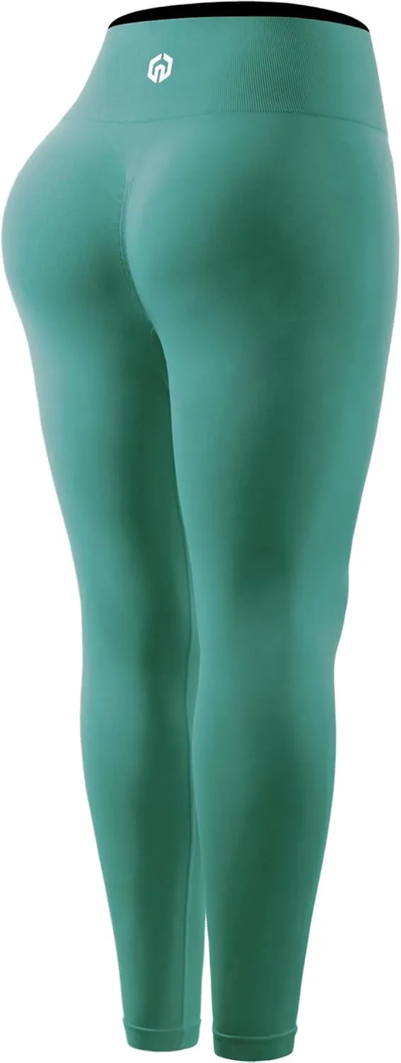 NELEUS Workout Shorts/Legging for Women Scrunch Seamless Soft High Waist Gym Shorts/Pants