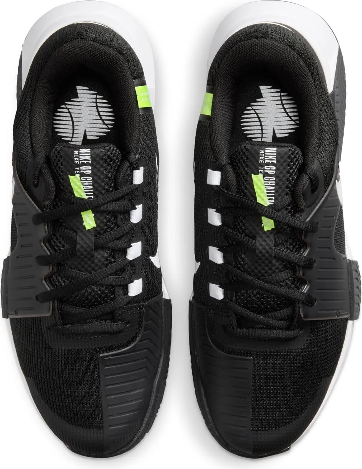 Nike GP Challenge 1 Women's Clay Court Tennis Shoes (FJ1812-001, Black/Black/White)