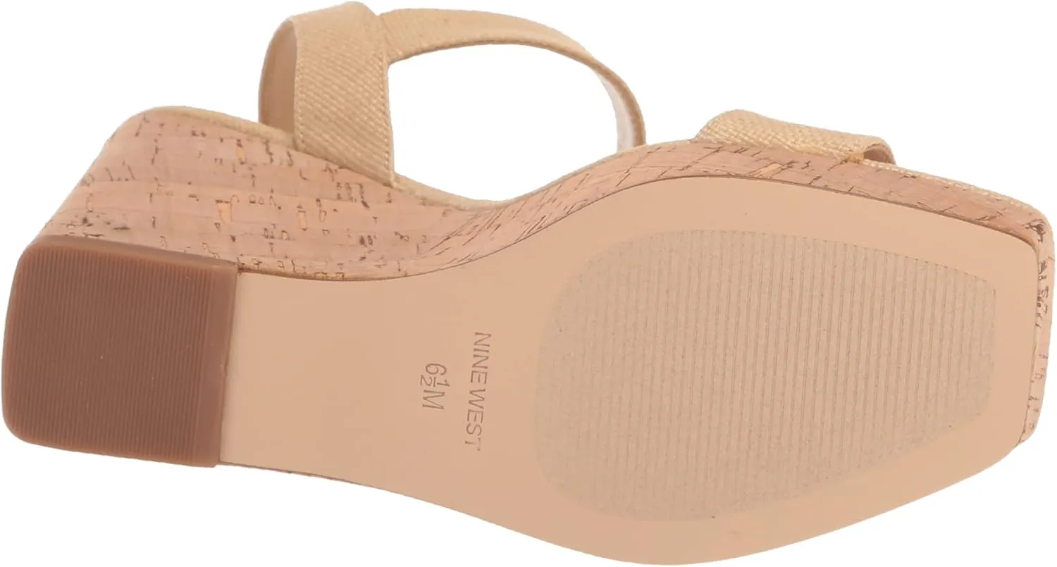 Nine West Women's Courts Wedge Sandal