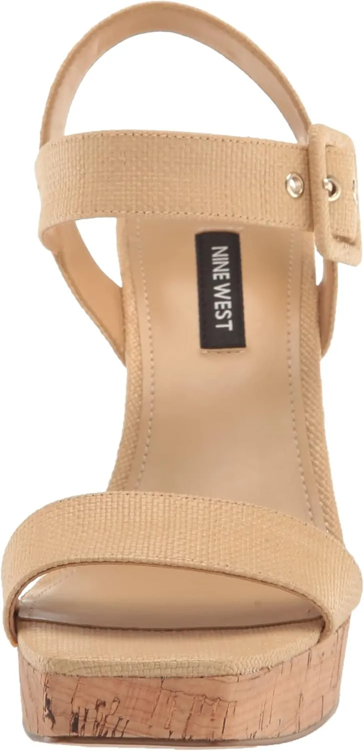 Nine West Women's Courts Wedge Sandal