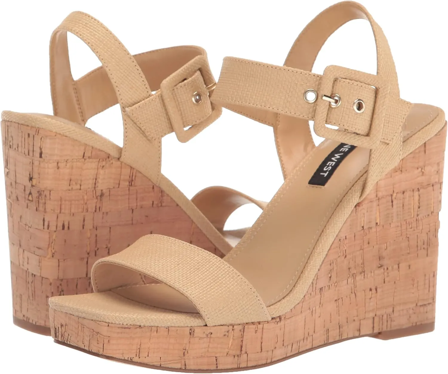 Nine West Women's Courts Wedge Sandal