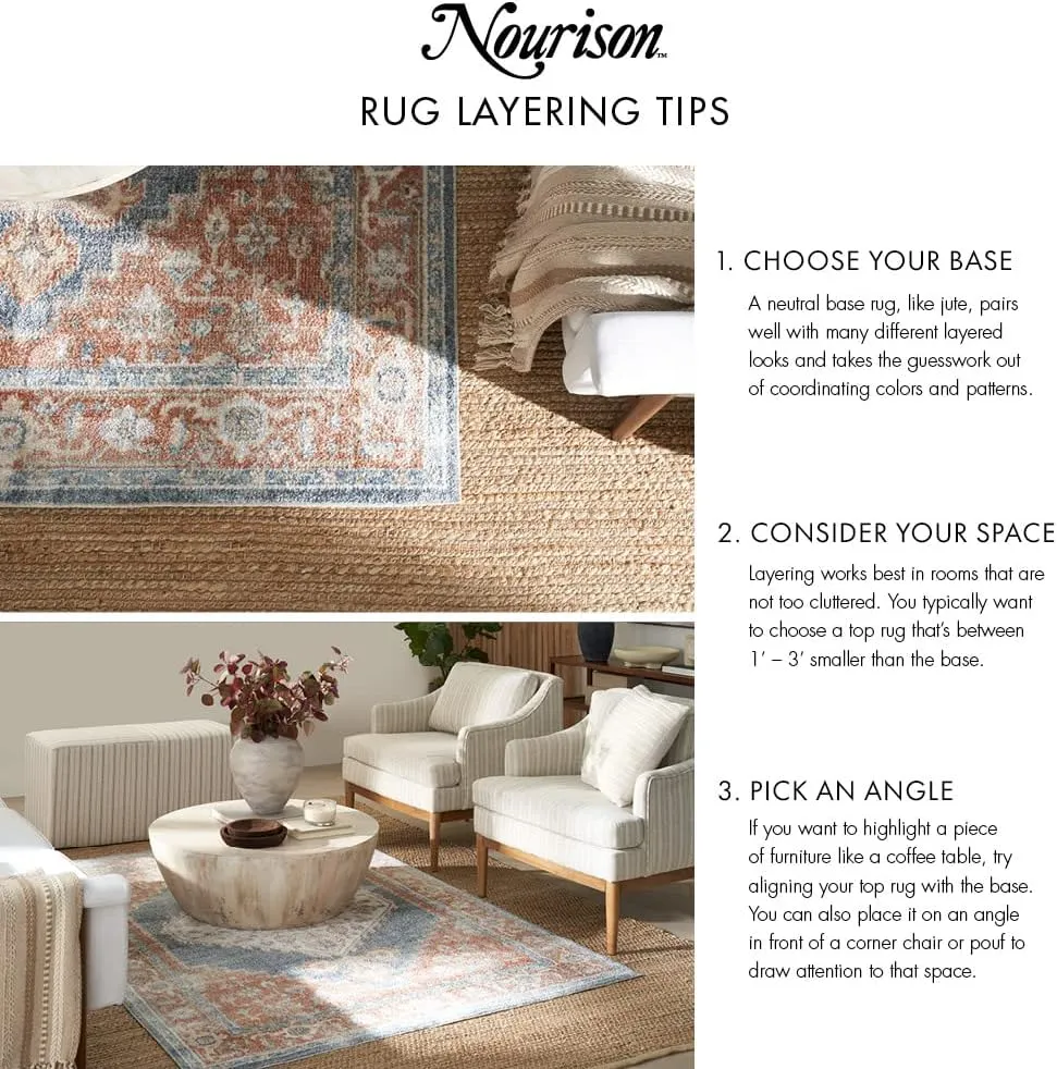 Nourison Essentials Indoor/Outdoor Navy 2'2" x 7'6" Area Rug, Non Shedding, Bed Room, Living Room, Dining Room, Backyard, Deck, Patio (2x8)