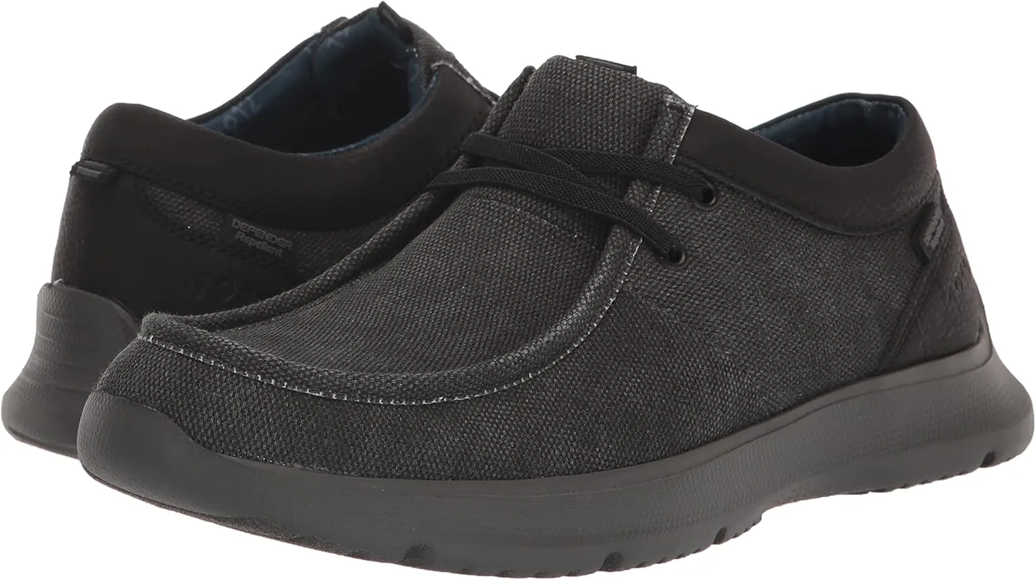 Nunn Bush Men's Bushwacker Moccasin Toe Slip-on Canvas Loafer Lightweight Casual Shoe