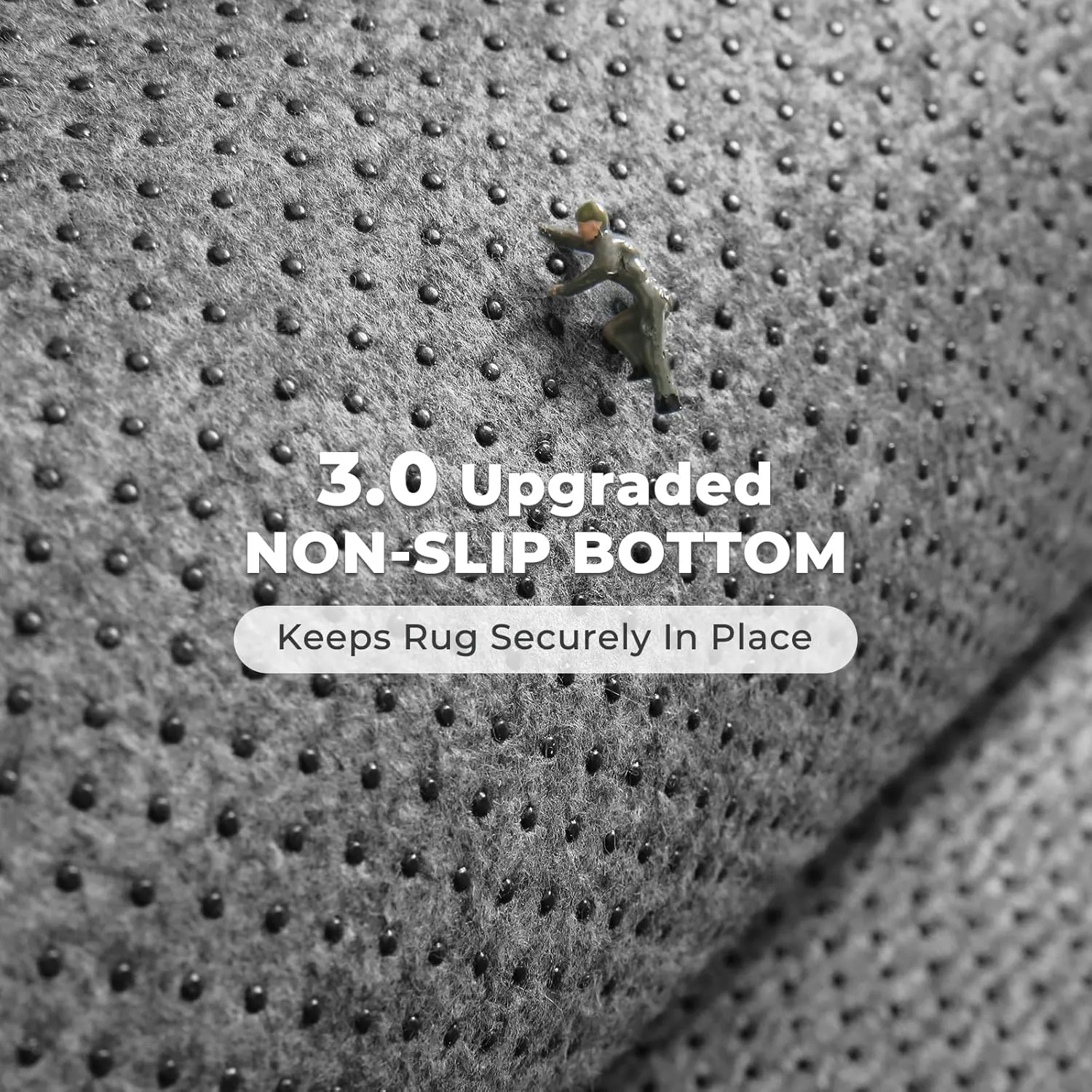 OPPODREAM Area Rug for Living Room, Ultra Soft Nursery Rugs for Bedrooms, 4x6 Fluffy Kids Carpet with 0.6" Thick Non-Slip Backing, Long Pile Shag Carpet, Fuzzy, Shaggy, Tie-dye Dark Grey