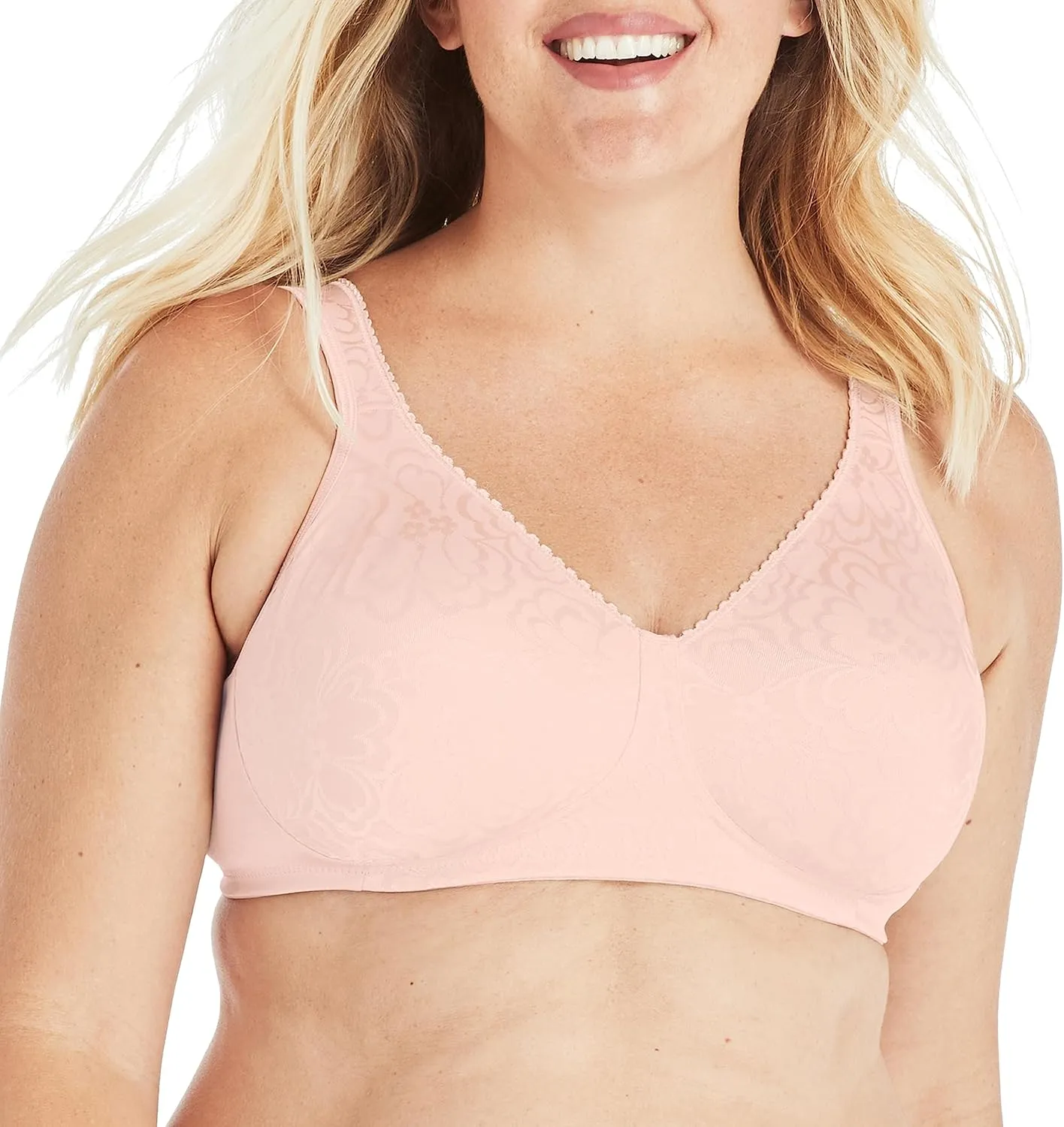 Playtex Women's Wireless Bra, 18 Hour Plus-Size Bras Available, Ultimate Lift, Moisture-Wicking, Single or 2-Pack