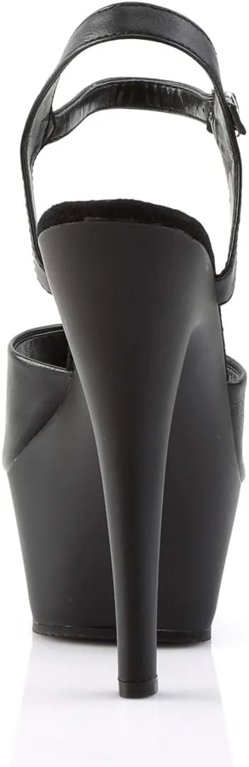 Pleaser Women's Kiss-209 Ankle-Strap Sandal