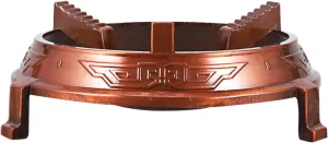 Portable Aluminum Camping Stove Compact Outdoor Burner Pot Stand for Hot Pot Stew and Picnic Cooking for Hiking and Family Gatherings