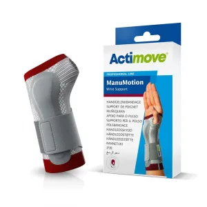 Professional ManuMotion Wrist Support | Wrist Brace with Thumb Support for Arthrosis, Rheumatoid Arthritis, Sprains, Tendon, Soft Tissue & Ligament Injuries, Postoperative Care | - Choose Your Side, Size & Color