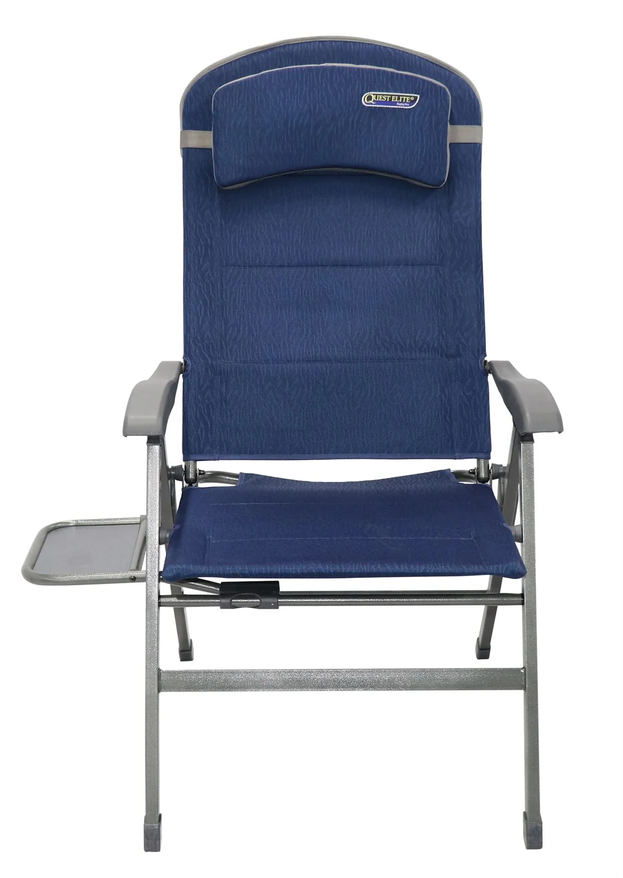 Quest Ragley Pro Comfort Camping Caravan Chair with Side Table