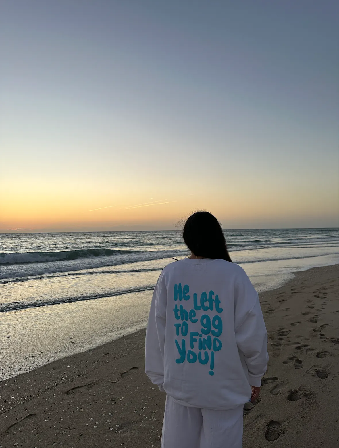 "to Find YOU!" oversized crewneck