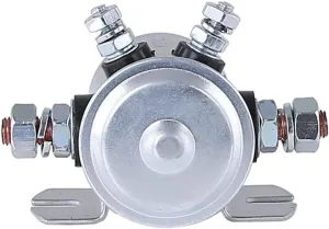 RAREELECTRICAL New 24V Solenoid Rareelectrical Compatible With Caterpillar 9F3099 Cole Hersee 24063Bx Delco 1481 Prestolite 15-141 15-196 15-304 Sas-4401 Sas-4408 Sas-5401A So-51181 United